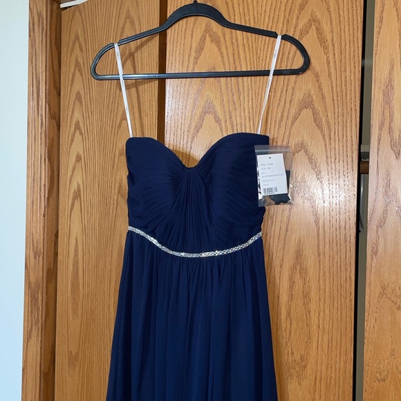 Sizes 0 4 18 Jenny Packham Strapless Dress - Picture 6 of 16